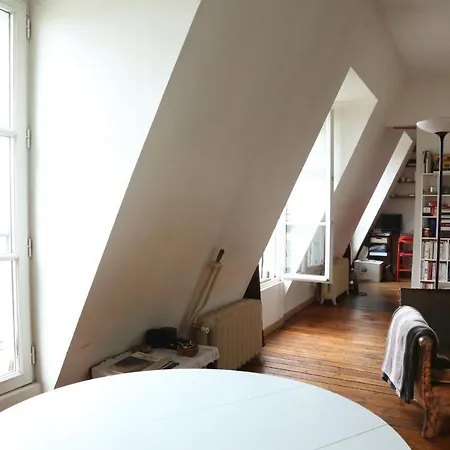 Beautiful Apt With View On The Roofs Of Paris Parigi